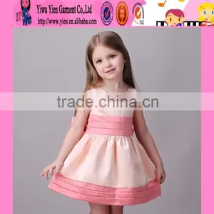 2016 New Designs Embroidered Fashion Kids Girls Dresses Princess Flower Baby Kids Party Dresses Wholesale thumbnail-5