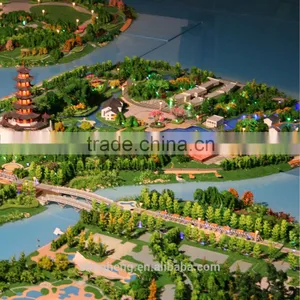 Sea Island Miniature Architectural Scale Model for Sale thumbnail-4