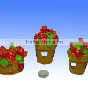 Ceramic Strawberry Doll Candleholder thumbnail-1