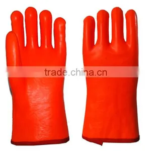 High Quality China Flourescent Pvc Anti-Cold Glove For Winter thumbnail-2