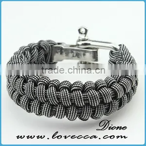 Hot Sale Outdoor Survival Bracelets Paracord Survival Bracelets thumbnail-4