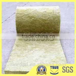 Building Material Heat Insulation Mineral Best Price-Rock Wool Blanket / Roll / Felt / Tape Insulation thumbnail-2