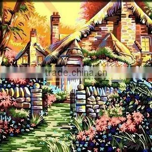 Menglei Canvas Digital Oil Paintings by Number New Product thumbnail-1