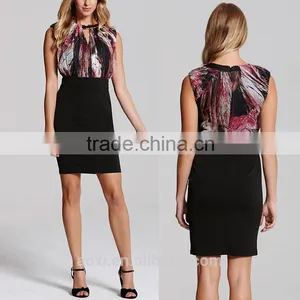 Oem Clothes Supplier Latest Design Fashion Print Party Wear Kurti for Women thumbnail-6