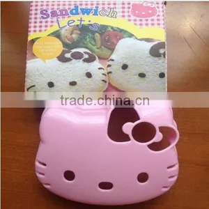 Plastic Cartoon Cat Sandwich Mold Plastic Bread Cutter DIY Toast Mould thumbnail-4