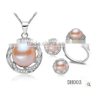 Bridal Jewelry Set Pearl Wedding Pearl Bridesmaid Jewelry Sets thumbnail-1