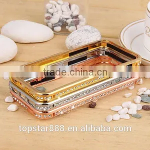 2015 Fashion Jewelry Diamond Bling Phone Case,Bling Bumper Case For Iphone 4 4s Lady Case For Iphone 4 4s Bumpers thumbnail-4