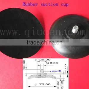 Strong Suction Cup / M8 Rubber Suction Cup / 23KGS Rubber Sucker thumbnail-1
