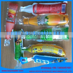 8 Nozzles Small Bottle Yoghurt/ Juice Filling Sealing Packing Machine thumbnail-1