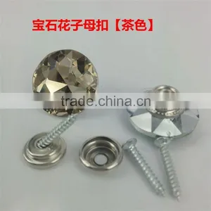 New Product Super Quality Clear Crystal Button With Fast Delivery thumbnail-1