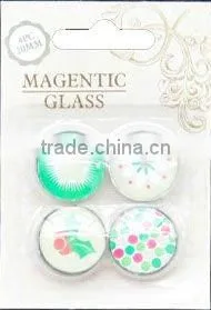 Promotional Glass Magnet Fridge Magnet Crystal Glass Magnet thumbnail-1