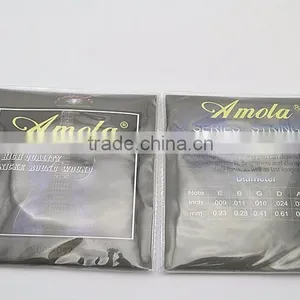 Wholesale Guitar Strings Amola Nickel Alloy E100 009 Electric Guitar Strings thumbnail-3