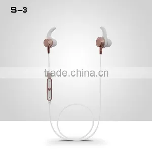 SNHALSAR S-3 Sport Earbud, Handsfree Earphones Wireless Bluetooth Headpone thumbnail-5