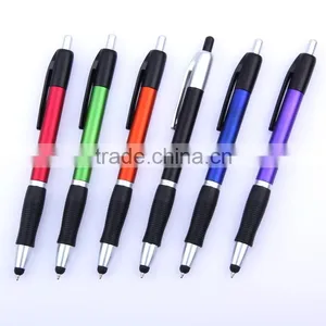 Plastic Ball Pen With Touch Stylus for Customer Stylus Ball Pen thumbnail-2