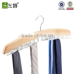 Tie Rack in Wood thumbnail-1