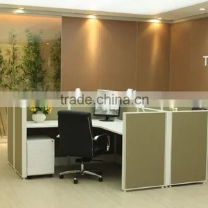 Fashion Workstation Design Modular 4 Seat Office Desk(T8-Series) thumbnail-1