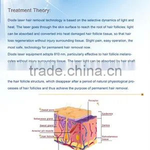 50-60HZ 808nm Diode Laser Unwanted Hair Permanent Hair Removal Machine 3000W thumbnail-2