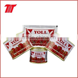 Certifications Red Colour High Quality Sachat Tomato Paste thumbnail-2