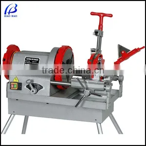 CE Approval HX-100 4" Electric Pipe Thread Cutting Machine thumbnail-1