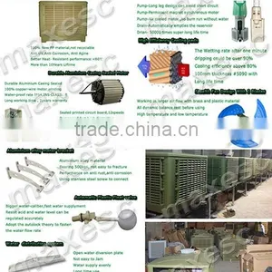 Down Flow 220V 50Hz Cooling Fan Desert Air Conditioner thumbnail-1