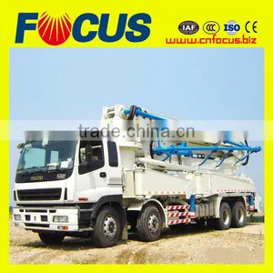 High Quality and Good Service 37m 39m Truck Mounted Concrete Boom Pump thumbnail-1