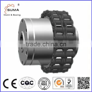BREU30-(K) C Pre-greased One-way Bearing With Couplings thumbnail-1
