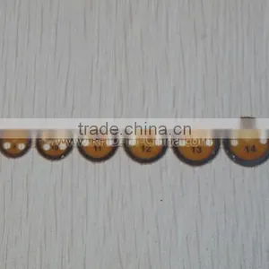 Diameter 7mm Miniature RFID Tags Laminated Tiny RFID Tags for Asset Tracking System thumbnail-2