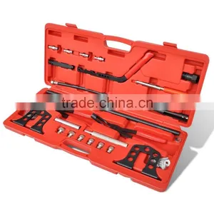 Pro Cylinder Head Service Set Valve Spring Compressor Removal Installer Kit thumbnail-1