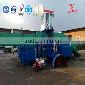 Diesel Engine Hydraulic System River Cleaning Boat for Sale thumbnail-2