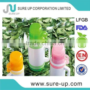 Popular Insulated Plastic Outer Glass Liner Flask With Two Cup,(FSUD) thumbnail-1