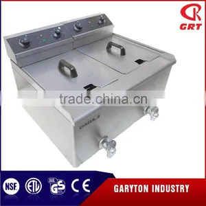 GRT - E36V Hot Sale Double Basket Electric Deep Fryer thumbnail-1