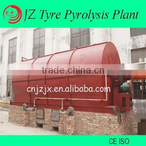 Waste Tire Recycling to Diesel Continuous Plastic to Oil Machine Waste Oil to Diesel Distillation Plant thumbnail-4