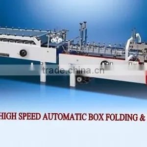 ZH-800C Multifunction Automatic Carton Box Gluefolder Pasting Machine thumbnail-1