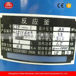 Autoclave High Pressure Reactor With Internal Stir thumbnail-4