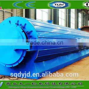 High Output Best Quality Shangqiu DaYi Continuous Waste Tyre Pyrolysis Plant With ISO & CE thumbnail-1