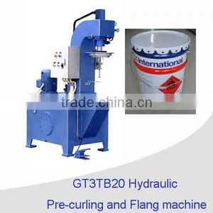 18L Semi-automatic Flanging & Curling Paint Can Machine thumbnail-1