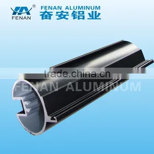 Black Anodized Aluminium Decorative Tube Indoor thumbnail-2