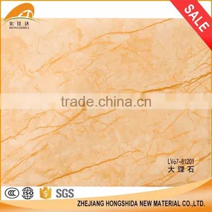 New Design PVC High Gloss Decorate Marble Film for Table thumbnail-2