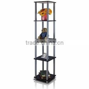 4 Tier Floor Standing Metal Rack Display Shelf thumbnail-1