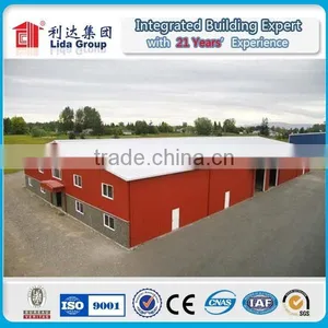 High Quality Steel Frame Structure Building/Pre-engineered Structural Steel Building Workshop/Design Steel Structure Workshop thumbnail-1