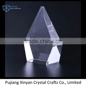 Factory Supply Superior Quality Engraving Diamond Crystal Trophy With Good Offer thumbnail-1
