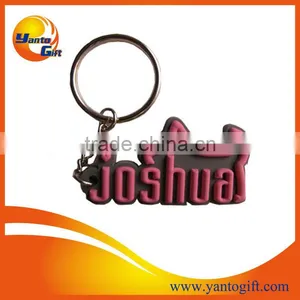 Custom 2D Logo Soft PVC Keychain thumbnail-1