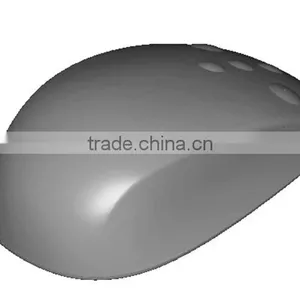JH-SME33 Waterproof Optical Mouse With USB and PS/2 Silicone Mouse thumbnail-2