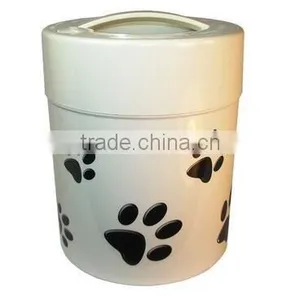 Plastic Pet Food Container, 2017 Wholesale Round Pet Food Bucket thumbnail-2