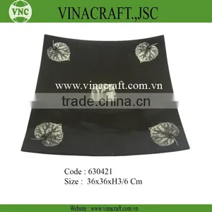 Vietnam Lacquer Plate thumbnail-1