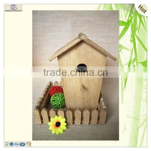 Sale Cheap Art Decorative Courtyard Wooden Bird Cages thumbnail-1