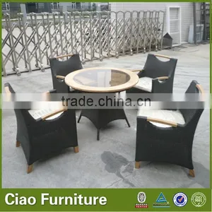 100% Handmade Used Outdoor Garden Furniture Rattan Coffee Table thumbnail-6
