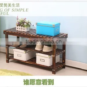 Simple Wooden Shoe Rack thumbnail-3
