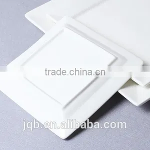 High Quality White Square Dining Plate Set thumbnail-4