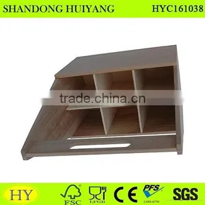 Wholesale 6 Bottle Unfinished Wine Box Beer Carrier thumbnail-1